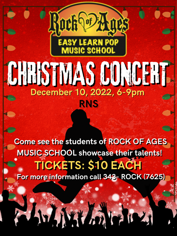Rock of Ages Christmas Concert 2022